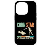 Cornhole Corn Star Your Hole Is My Goal Case for iPhone 14 Pro