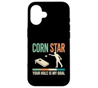 Cornhole Corn Star Your Hole Is My Goal Case for iPhone 16