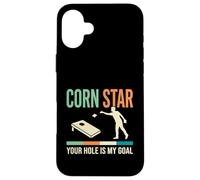 Cornhole Corn Star Your Hole Is My Goal Case for iPhone 16 Plus