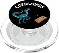 Cornhole Dinosaur Funny Dino T-Rex Throwing Game Lovers PopSockets PopGrip for MagSafe