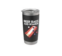 Cornhole Game with Cornhole Bags Corn Hole Board Cornhole Stainless Steel Insulated Tumbler