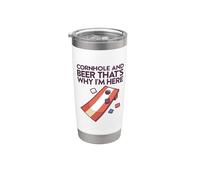 Cornhole Game with Cornhole Bags Corn Hole Board Cornhole Stainless Steel Insulated Tumbler