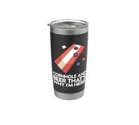 Cornhole Game with Cornhole Bags Corn Hole Board Cornhole Stainless Steel Insulated Tumbler