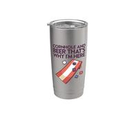Cornhole Game with Cornhole Bags Corn Hole Board Cornhole Stainless Steel Insulated Tumbler