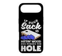 Cornhole If Your Sack Is Hittin' Wood Fun Case for iPhone Air