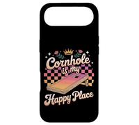 Cornhole Is My Happy Place Fun Board Case for iPhone Air