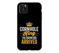 Cornhole King The Legend Has Arrived Funny Cornhole Player Case for iPhone 11 Pro Max