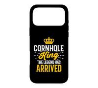 Cornhole King The Legend Has Arrived Funny Cornhole Player Case for iPhone 17 Pro Max