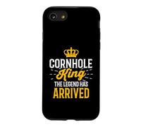 Cornhole King The Legend Has Arrived Funny Cornhole Player Case for iPhone SE (2020) / 7/8