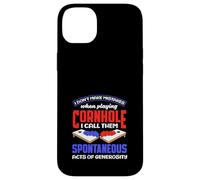 Cornhole Lover I Don't Make Mistakes Spontaneous Acts Case for iPhone 14 Plus