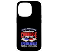 Cornhole Lover I Don't Make Mistakes Spontaneous Acts Case for iPhone 14 Pro