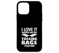Cornhole Lover I Love It When We're Tossing Bags Together Case for iPhone 12 mini