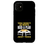 Cornhole Lover Need a Plan Just Toss Fun Case for iPhone 11