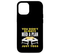 Cornhole Lover Need a Plan Just Toss Fun Case for iPhone 12/12 Pro