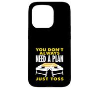 Cornhole Lover Need a Plan Just Toss Fun Case for iPhone 15 Pro