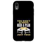 Cornhole Lover Need a Plan Just Toss Fun Case for iPhone XR