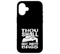 Cornhole Lover Thou Shall Not Dirty Bags Fun Case for iPhone 16