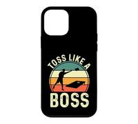 Cornhole Player | Cornhole Bean Bag | Retro Toss Like A Boss Case for iPhone 12 mini