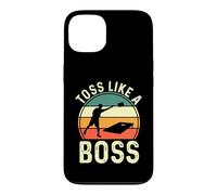 Cornhole Player | Cornhole Bean Bag | Retro Toss Like A Boss Case for iPhone 13