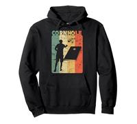 Cornhole Player Sack Bean Bag Toss Game Cornhole Pullover Hoodie