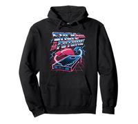 Cornhole Pun Retro Sack To The Future Bean Bag Toss Pullover Hoodie