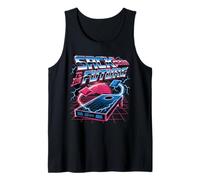 Cornhole Pun Retro Sack to The Future Bean Bag Toss Tank Top