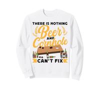 Cornhole Team Bean Bag Player Champ Beer There Is Nothing Sweatshirt