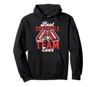 Cornhole Team Bean Bag Player Champ Best Cornhole Team Ever Pullover Hoodie