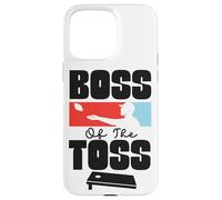 Cornhole Team Bean Bag Player Champ Boss Of The Toss Case for iPhone 15 Pro Max