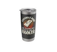 Cornhole Team Bean Bag Player Champ Cornhole Dude Like A Stainless Steel Insulated Tumbler