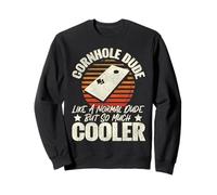 Cornhole Team Bean Bag Player Champ Cornhole Dude Like A Sweatshirt