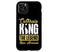 Cornhole Team Bean Bag Player Champ Cornhole King The Legend Case for iPhone 11 Pro