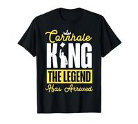Cornhole Team Bean Bag Player Champ Cornhole King The Legend T-Shirt