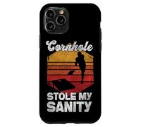 Cornhole Team Bean Bag Player Champ Cornhole Stole My Sanity Case for iPhone 11 Pro