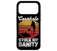 Cornhole Team Bean Bag Player Champ Cornhole Stole My Sanity Case for iPhone 17 Pro Max