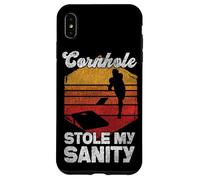 Cornhole Team Bean Bag Player Champ Cornhole Stole My Sanity Case for iPhone XS Max