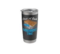 Cornhole Team Bean Bag Player Champ Grab A Sack It's Stainless Steel Insulated Tumbler