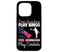 Cornhole Team Bean Bag Player Champ Grandma Some Grandmas Case for iPhone 15 Pro