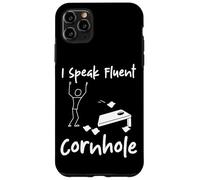 Cornhole Team Bean Bag Player Champ I Speak Fluent Cornhole Case for iPhone 11 Pro Max