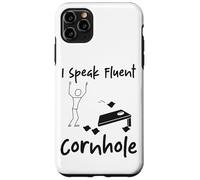 Cornhole Team Bean Bag Player Champ I Speak Fluent Cornhole Case for iPhone 11 Pro Max