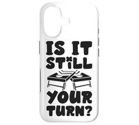 Cornhole Team Bean Bag Player Champ Is It Still Your Turn? Case for iPhone 17