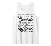 Cornhole Team Bean Bag Player Champ It's Ok If You Don't Tank Top