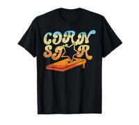 Cornhole Team Bean Bag Player Champ Pun Corn Star T-Shirt