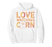 Cornhole Team Bean Bag Player Champ Pun Love Watching Corn Pullover Hoodie