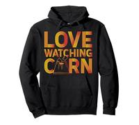 Cornhole Team Bean Bag Player Champ Pun Love Watching Corn Pullover Hoodie