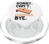 Cornhole Team Bean Bag Player Champ Sorry. Cant. Cornhole. PopSockets PopGrip for MagSafe