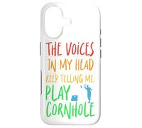 Cornhole Team Bean Bag Player Champ The Voices In My Head Case for iPhone 17