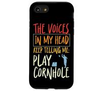 Cornhole Team Bean Bag Player Champ The Voices In My Head Case for iPhone SE (2020) / 7/8