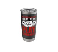 Cornhole Team Bean Bag Player Champ The Voices in My Head Stainless Steel Insulated Tumbler