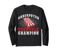 Cornhole Team Bean Bag Player Champ Undisputed Cornhole Long Sleeve T-Shirt